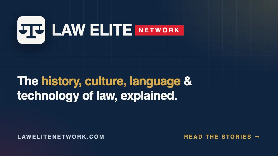 Law Elite Network - the history, culture, language and technology of law